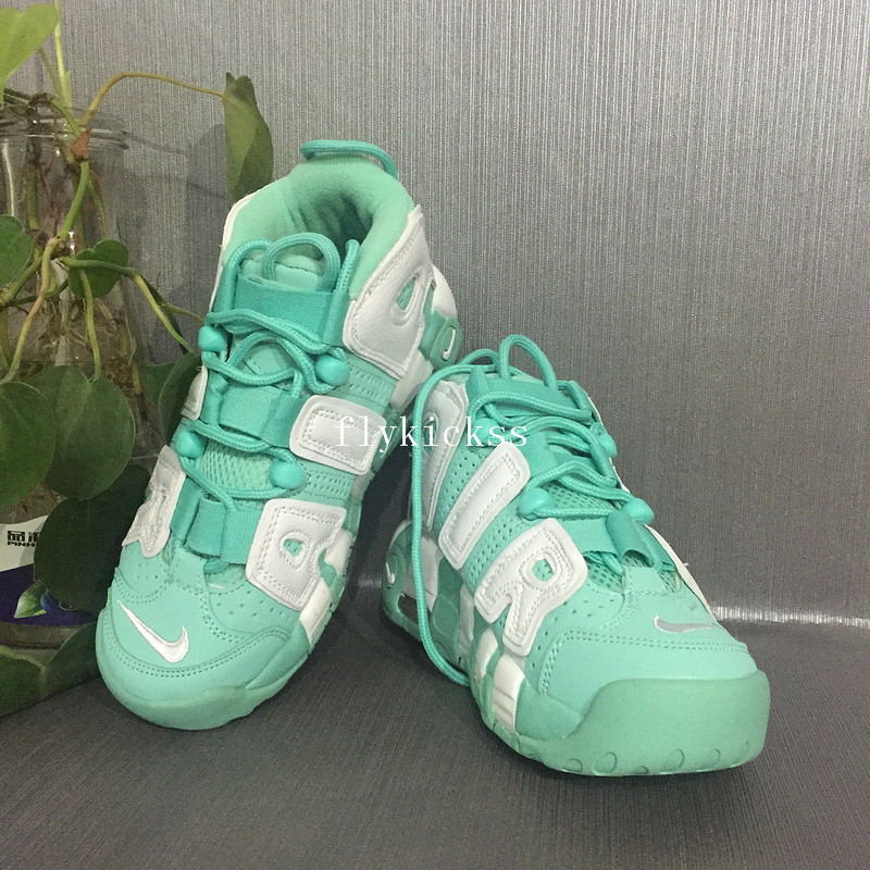 Nike Air More Uptempo Green White